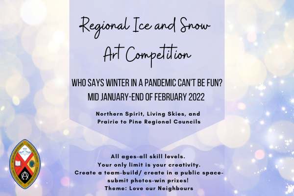 Advance notice: Regional Council snow and ice art competition!