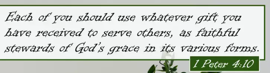 A New Year: Time, Talent, & Treasure…