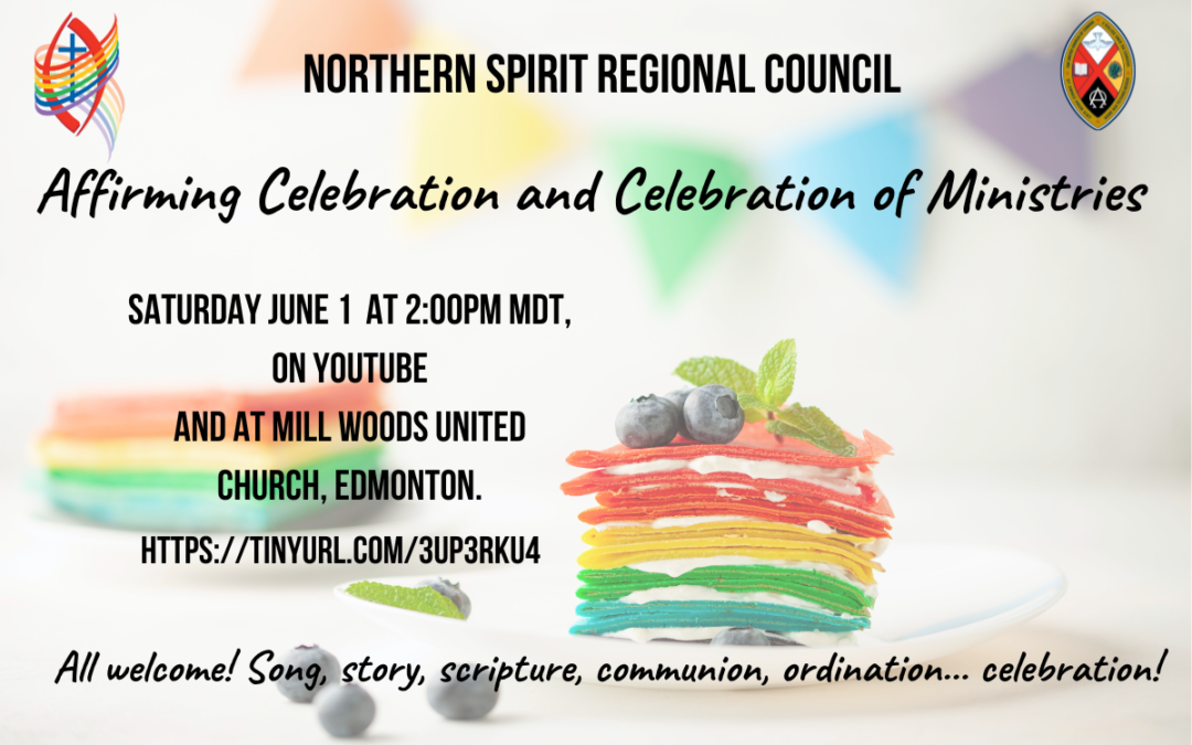 Celebration of Ministries and Affirming Celebration!